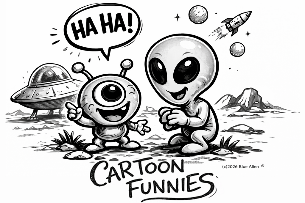 Cartoon Funnies - Ha-Ha! - White Mug